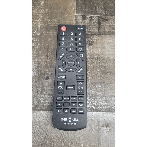 Original New INSIGNIA TV Remote Control NS-RC4NA-14 For All Insignia LCD LED TV - Picture 2 of 5